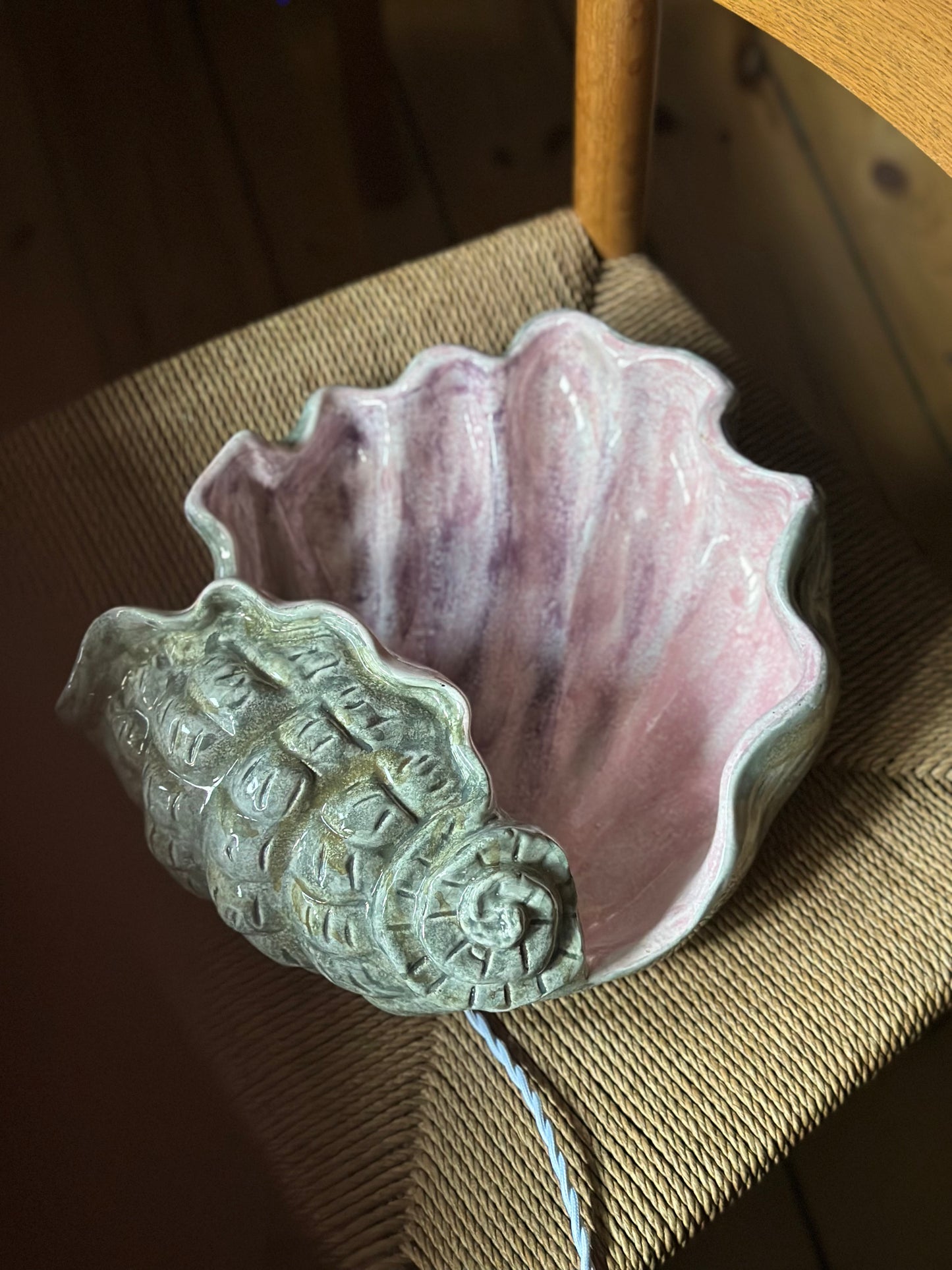 Italiensk Muslinge Lampe