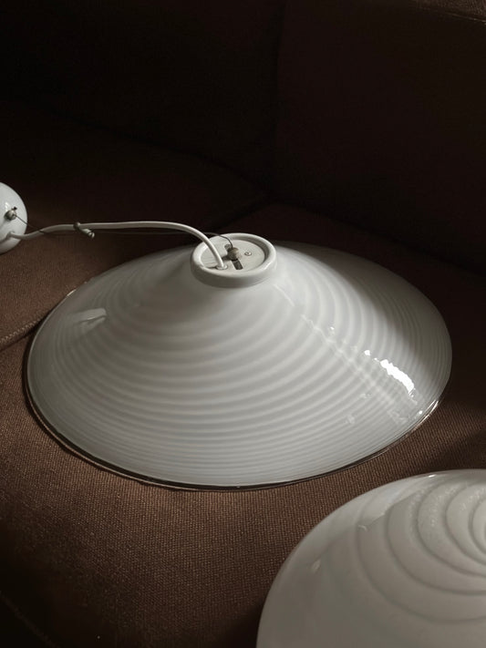 Vintage Murano Swirl Pendel